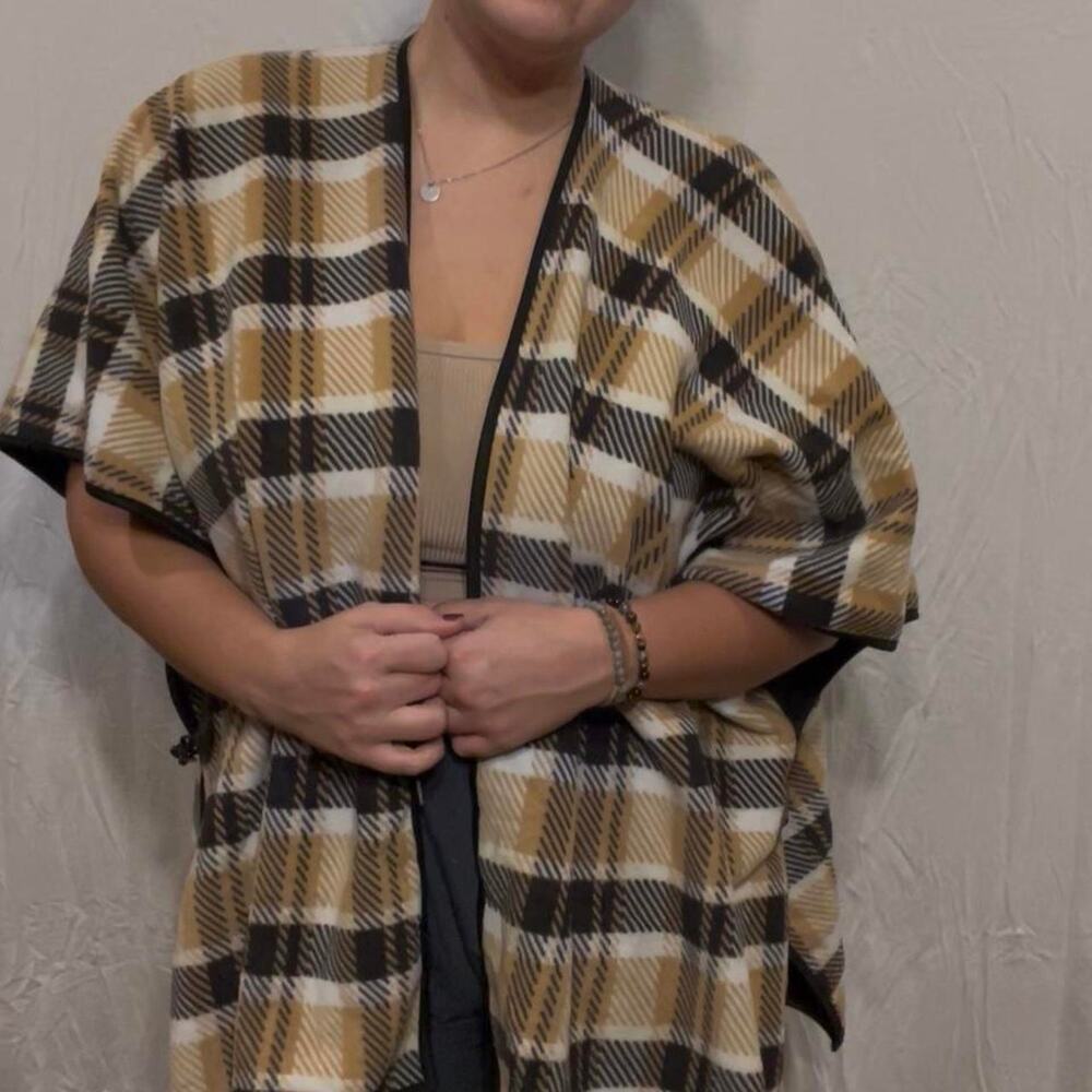 Reversible Overcoat Shawl